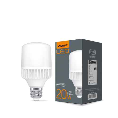 LED лампа VIDEX A65 20W E27 5000K LED лампа VIDEX A65 20W E27 5000K ( 4014217 )