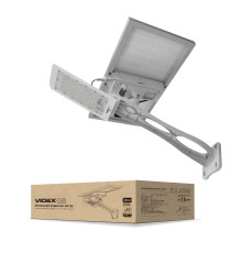 LED уличный фонарь автономный VIDEX 30W 5000K