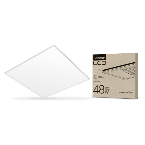 LED панель VIDEX 48W 6000K матовая 2шт/упак ( 4014239 )