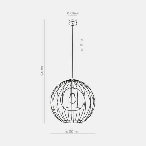 Люстра підвісна TK-Lighting universo 2552 ( 4017618 )