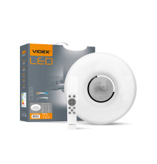 LED світильник функціональний круглий VIDEX RING 72W 2800-6200K