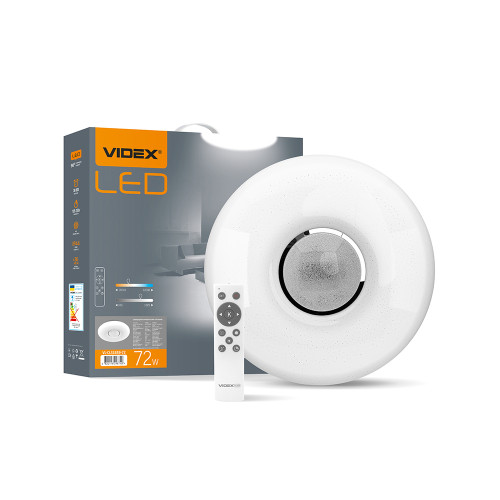 LED світильник функціональний круглий VIDEX RING 72W 2800-6200K ( 4014258 )