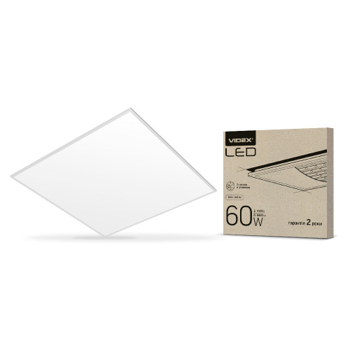 LED панель VIDEX 60W 4100K 220V матовая 2шт/упак ( 4014294 )