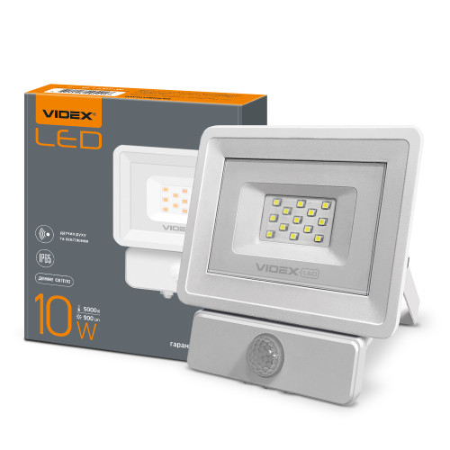 LED прожектор VIDEX Fe 10W 5000K Сенсорний ( 4014299 )