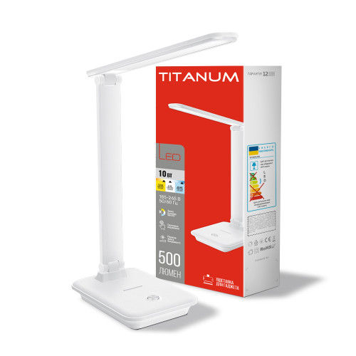 LED лампа настольная TITANUM TLTF-009W 10W 3000-6500K ( 4014302 )