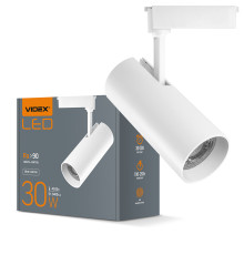 LED світильник трековий VIDEX 30W 4100K білий