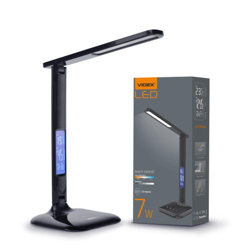 LED лампа настольная VIDEX TF05B 7W 3000-5500K ( 4014326 )
