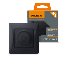 Диммер LED 200Вт черный графит VIDEX BINERA