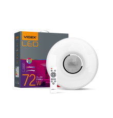 LED світильник функціональний круглий VIDEX RING 72W 2800-6200K RGB