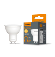 LED лампа VIDEX MR16e 8W GU10 4100K