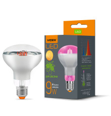 LED лампа VIDEX Filament R80FF 09W E27 1200K