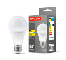 LED лампа TITANUM A60 12W E27 3000K