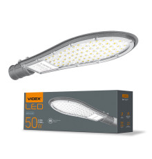LED фонарь уличный VIDEX IP65 50W 5000K VL-SLE15-506