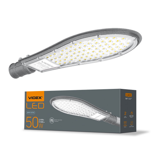 LED фонарь уличный VIDEX IP65 50W 5000K VL-SLE15-506 ( 4014367 )