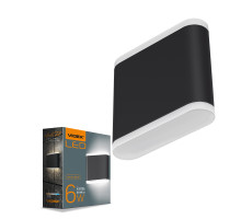 LED Світильник архітектурний AR06 IP54 VIDEX 6W 2700K чорний