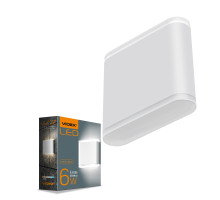 LED Світильник архітектурний AR06 IP54 VIDEX 6W 2700K білий