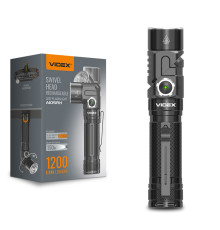 Портативный светодиодный фонарик VIDEX VLF-A105RH 1200Lm 5000K