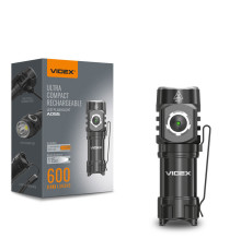 Портативный светодиодный фонарик VIDEX VLF-A055 600Lm 5700K