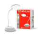 LED лампа настiльна з акумулятором TITANUM TLTF-022G 7W 3000-6500K USB сіра ( 4014488 )
