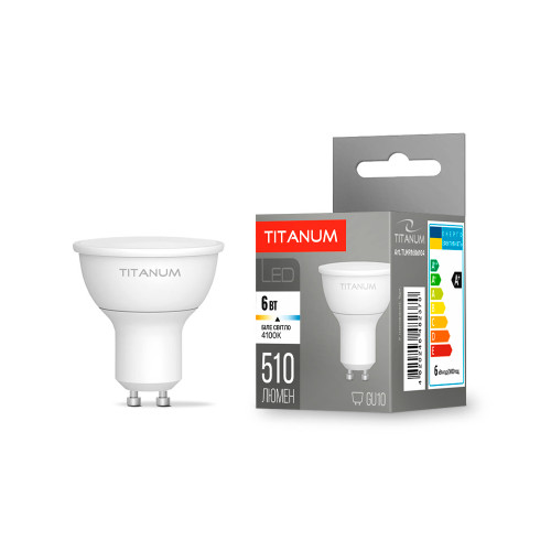 LED лампа TITANUM MR16 6W GU10 4100K ( 4014499 )