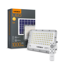 LED прожектор автономный VIDEX 1000LM 5000K 3.2V 1000LM 5000K 3.2V