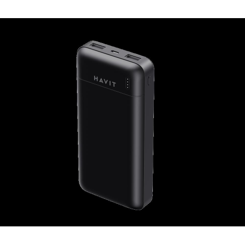 Повербанк HAVIT HV-PB68 Black 20000mAh, Micro USB, Type-C, 2USB ( 4014524 )