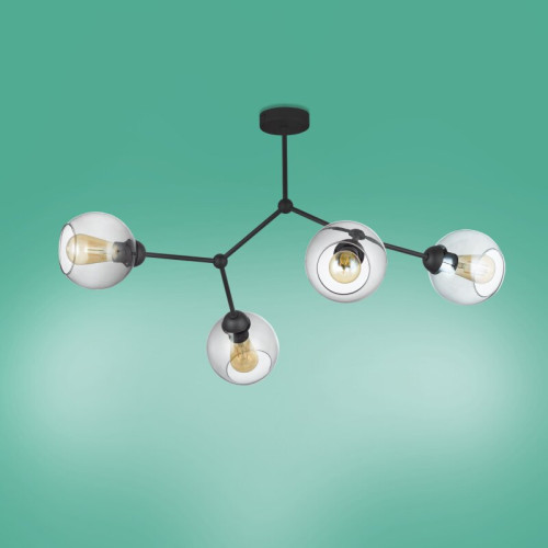 Люстра TK-Lighting fairy 4 Чорний 2730 ( 4017124 )