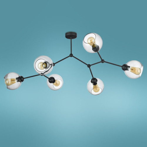 Люстра TK-Lighting fairy 6 Чорний 2731 ( 4017125 )