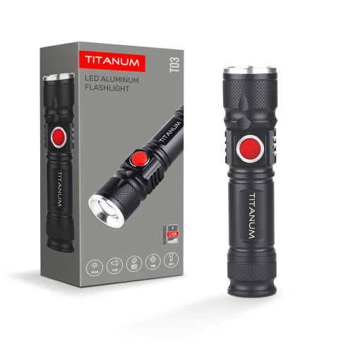 Портативний світлодіодний ліхтарик TITANUM TLF-T03 230Lm 6500K ( 4014547 )