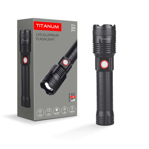 Портативний світлодіодний ліхтарик TITANUM TLF-T07 700Lm 6500K, micro USB ( 4014551 )