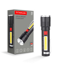 Портативний світлодіодний ліхтарик TITANUM TLF-T08 700Lm 6500K, USB-C