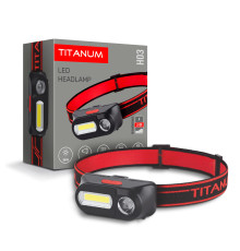 Налобний світлодіодний ліхтарик TITANUM TLF-H03 180Lm 6500K