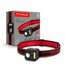 Налобний світлодіодний ліхтарик TITANUM TLF-H05 250Lm 6500K, USB-C