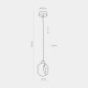 Люстра подвесная TK-Lighting cyklop white 2741 белый ( 4017028 )