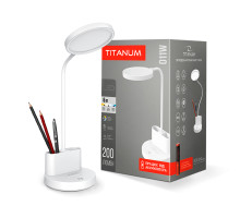 LED лампа настольная с аккумулятором TITANUM TLTF-011W 6W 2700-6000K