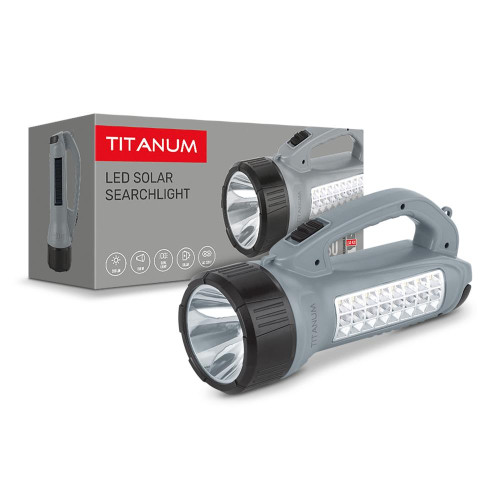 Портативний ліхтарик із сонячною батареєю TITANUM TLF-T09SO ( 4014594 )