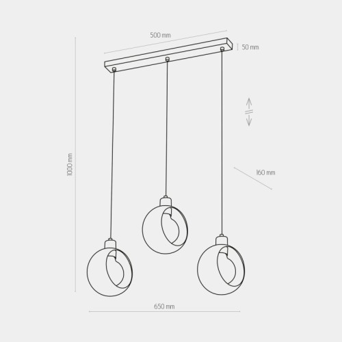 Люстра подвесная TK-Lighting cyklop white 2743 белый ( 4017029 )