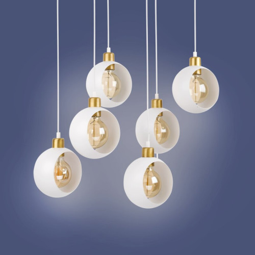 Люстра подвесная TK-Lighting cyklop white 2746 белый ( 4017030 )