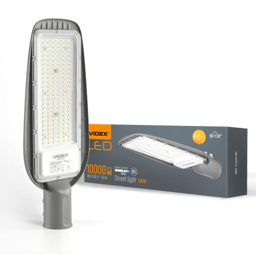 LED ліхтар вуличний IP65 100W 10000Lm 5000K VL-SLE16-1005 ( 4014623 )