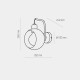 Бра TK-Lighting cyklop black 2750 черный ( 4017023 )