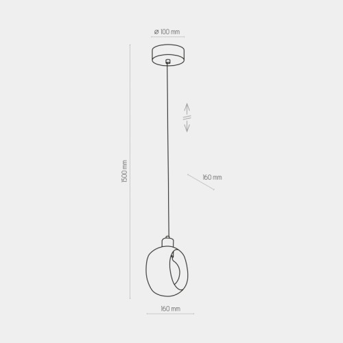 Люстра подвесная TK-Lighting cyklop black 2751 черный ( 4017024 )