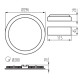 Светильник типа downlight (направленного света) ROUNDA V2LED ( 4015038 )