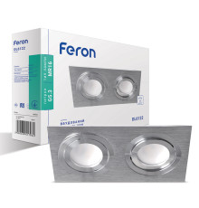 Вбудований світильник Feron DL6122 срібло