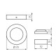Светильник типа downlight (направленного света) CARSA V2LED ( 4015044 )