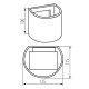 Фасадный светильник REKA LED ( 4015009 )