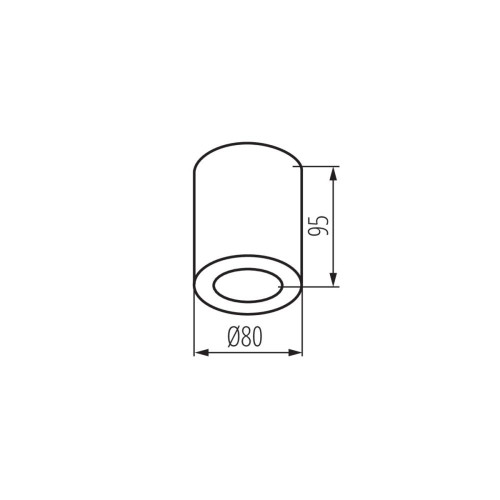 Стельовий точковий світильник SANI IP44 ( 4014987 )