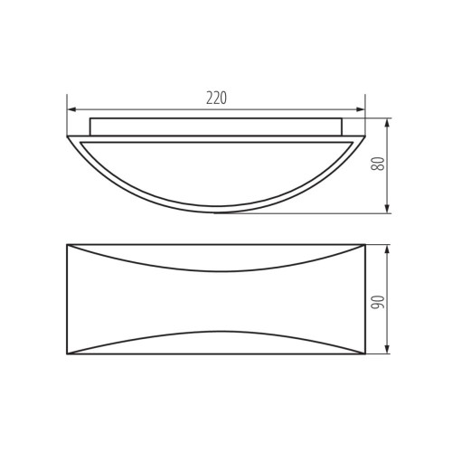 Фасадний світильник BISO LED ( 4014979 )