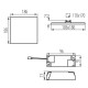 Светильник типа downlight (направленного света) AREL LED ( 4014976 )
