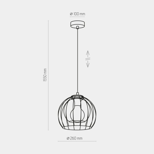 Люстра підвісна TK-Lighting universo 3154 ( 4017619 )