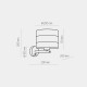 Бра TK-Lighting tago black 3210 черный ( 4017487 )